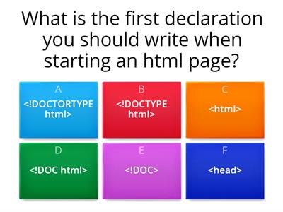  HTML 101