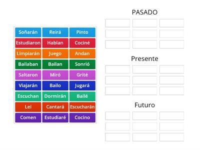  Tiempos verbales: pasado, presente y futuro