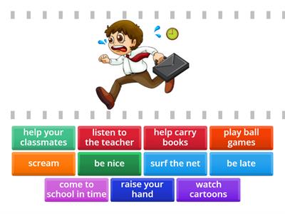 Classroom rules (lesson 5)