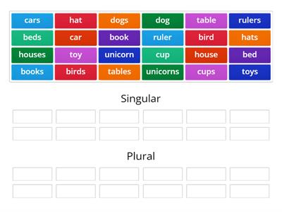 Singular and Plural Nouns