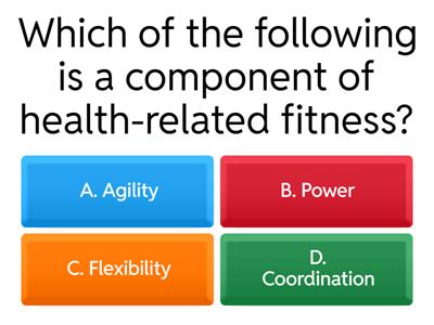Physical Education Quiz