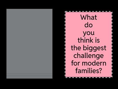 FAMILY STRUCTURE AND HABITS