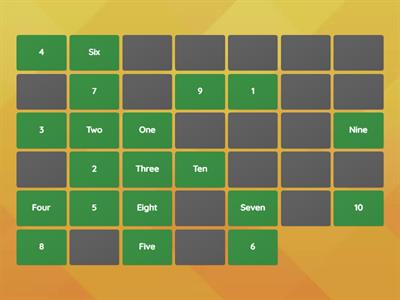 Numbers (Sunrise English)