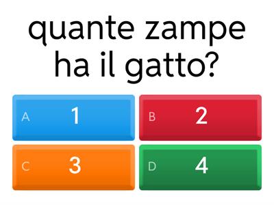 scopriamo bene il gatto QUIZ