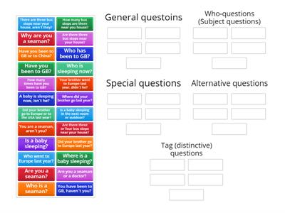 Types  of  Questions