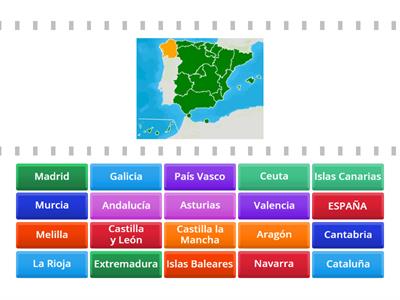 Comunidades autónomas de España