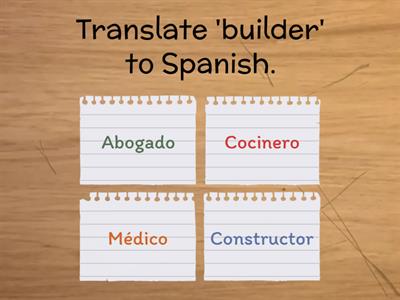 A2 English Vocabulary Quiz