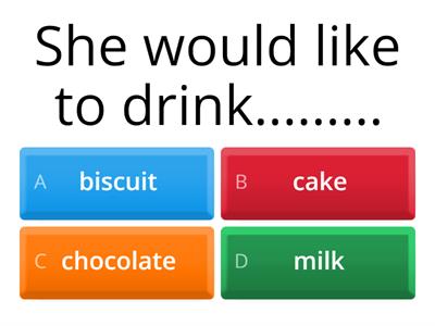 E5- What would you like to eat?