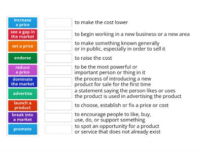 Advertising Collocations Definitions 