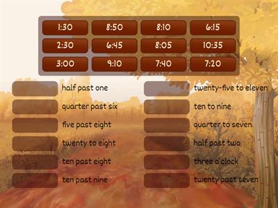 Gateway to the World A2 / Starter Unit / Speaking / Telling the time quiz 1