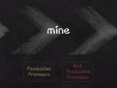 Possessive Pronouns