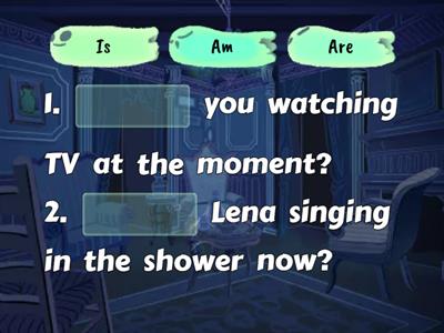 Present Continuous - Interrogative 3 - Junior 4