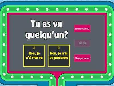 Négation au passé composé + adverbes