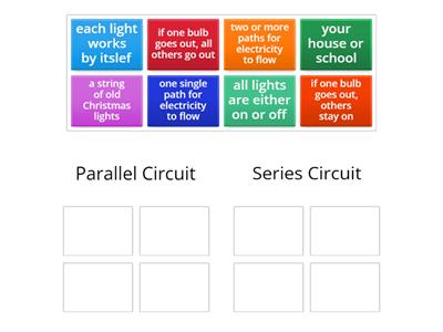  Series and Parallel Circuits