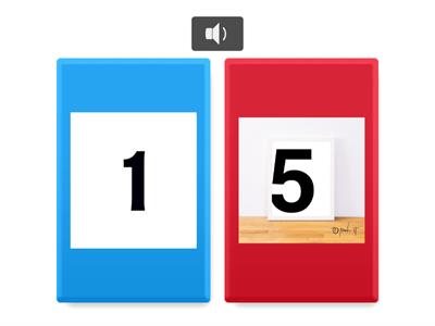 Number recognition 1-5