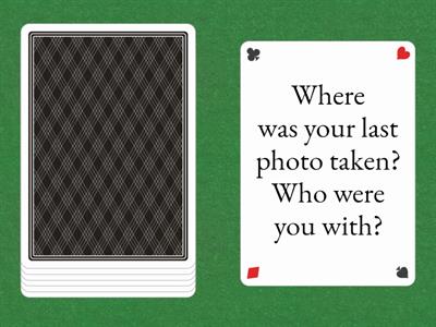 BASIC 11 PASSIVE VOICE 1 SPEAKING CARDS