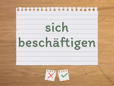 Menschen A2.2 - Lektion 18 (Verben mit Präpositionen)