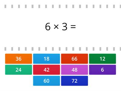  TABLA DEL 6