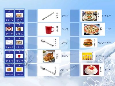 冬のことば②　たべもの