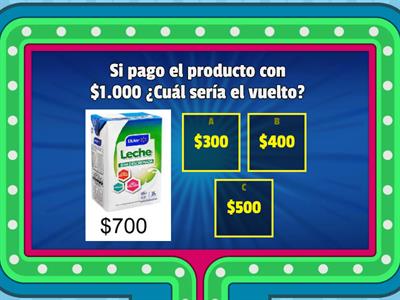 Vuelto de dinero
