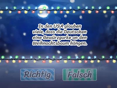 Die Weihnachtsgurke