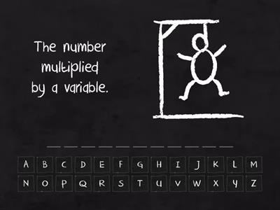 Polynomial/Terms Vocabulary Crossword
