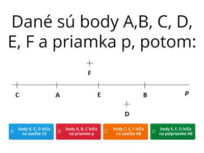 Geometria - opakovanie 4. ročníka