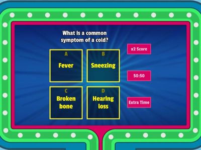 Head Start 6A - Unit 1 - Illness and Symptoms Vocabulary Quiz