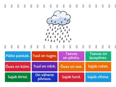 Ilm, 2.klass. Ühenda.