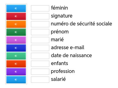 FORMULAIRE - LECTURE