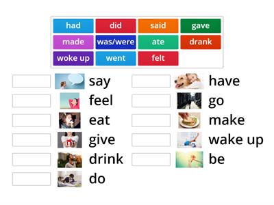 SM3 Irregular verbs