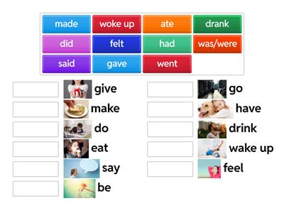 SM3 Irregular verbs
