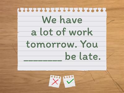 MODALS OF OBLIGATION. 