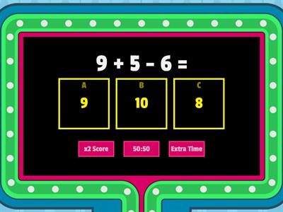 Бързо устно смятане 1.клас