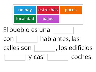 Pueblo y ciudad: completa