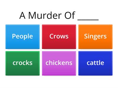 Collective  noun quiz 