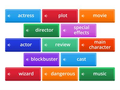 Bloggers 2 Unit 5B - Vocabulary (match up)