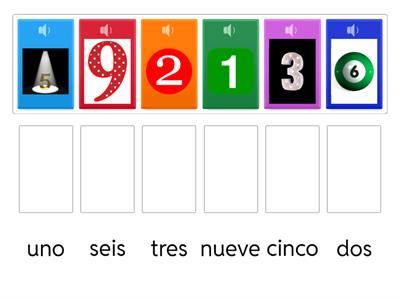 Spanish Numbers 0-10