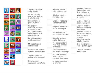 Gli piace.../Le piace...