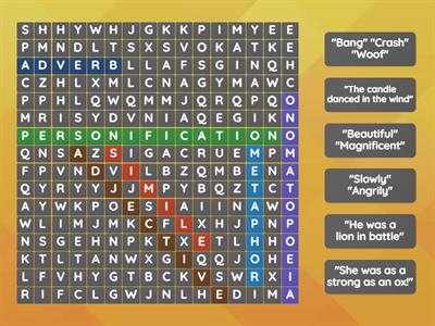 Wordwall: Language Feature