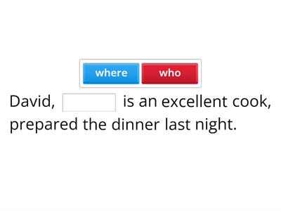 non defining relative clauses 