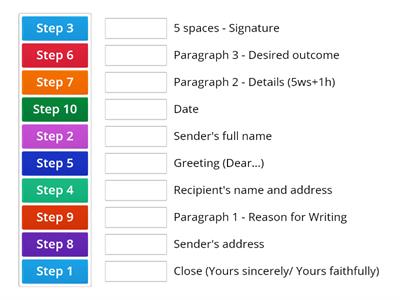 10-step Formal Letter Layout/ Structure