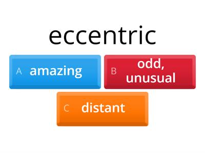 7th Grade Vocabulary #1