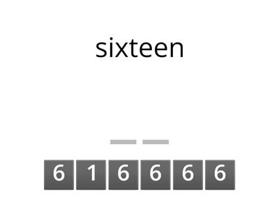 Numbers 11-20 2