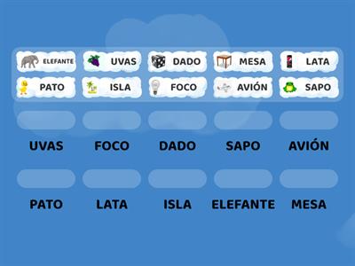 Lectura global de palabras