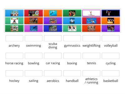 Sports - vocabulary