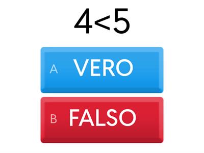 MAGGIORE, MINORE, UGUALE