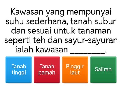 Bentuk Muka Bumi di Malaysia