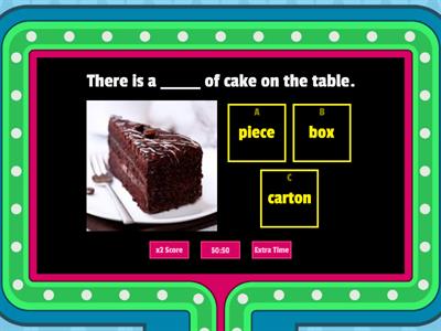 Y4 MODULE 5 : EATING RIGHT - unit review