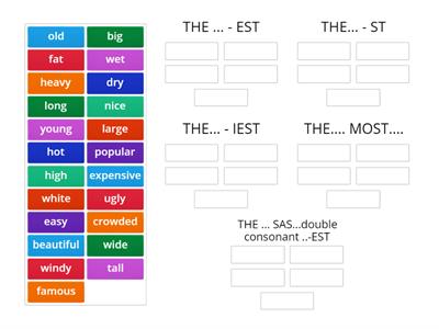 Project 2 Unit 5C Superlatives 